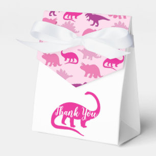 Caixinha De Lembrancinhas Chá de fraldas Dinossauro Bonito Dino Rosa Menina