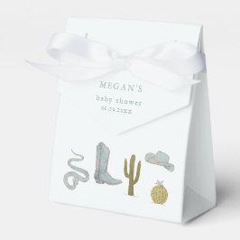 Caixinha De Lembrancinhas Chá de fraldas do Cowboy do Sul