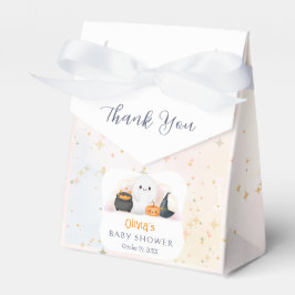 Caixinha De Lembrancinhas Chá de fraldas do Pequeno Boo Halloween