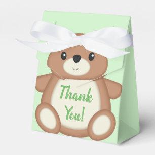 Caixinha De Lembrancinhas Chá de fraldas do Urso de Teddy