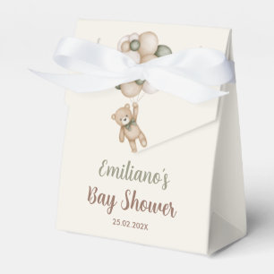 Caixinha De Lembrancinhas Chá de fraldas do Urso de Teddy