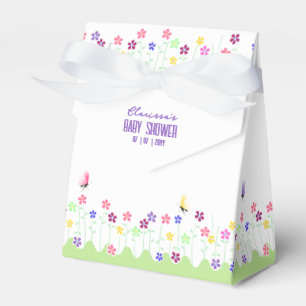 Caixinha De Lembrancinhas Chá de fraldas Floral Primavera simples e bonito