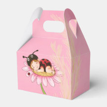 Chá de fraldas Ladybug Whimsical