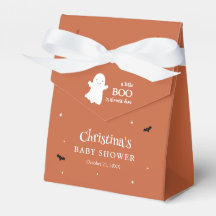 Chá de fraldas Laranja Fantasma do Pequeno Boo Hal