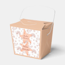 Chá de fraldas Meteorológico Boho Peachy