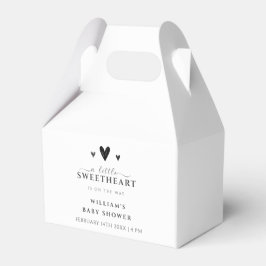 Caixinha De Lembrancinhas Chá de fraldas Minúsculo Negra