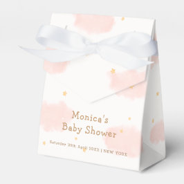 Caixinha De Lembrancinhas Chá de fraldas Nine Rapariga Elegante Rosa