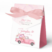 Chá de fraldas Rosa Pumpkin Doce