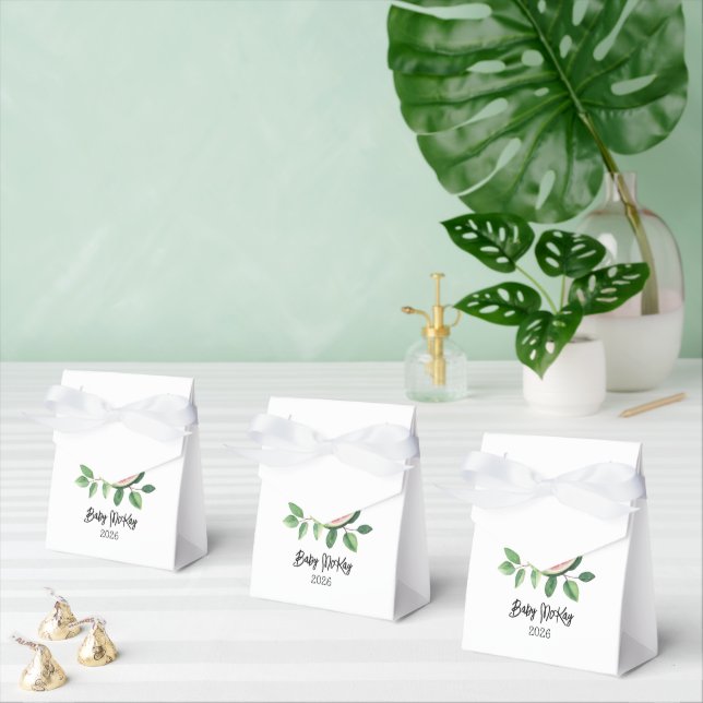 Caixinha De Lembrancinhas Chá de Garota de Bebê de Melancia (Múltiplo)