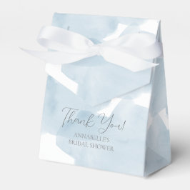 Caixinha De Lembrancinhas Chá de Noiva Aquarela Céu Azul