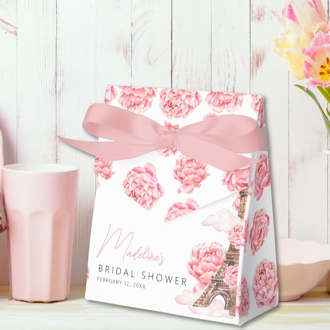 Caixinha De Lembrancinhas Chá de panela de Paris Obrigado (Criador carregado)