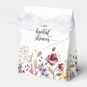 Caixinha De Lembrancinhas Chá de panela Floral Elegante Boho