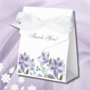 Caixinha De Lembrancinhas Chá de panela Floral Feminina Lilac
