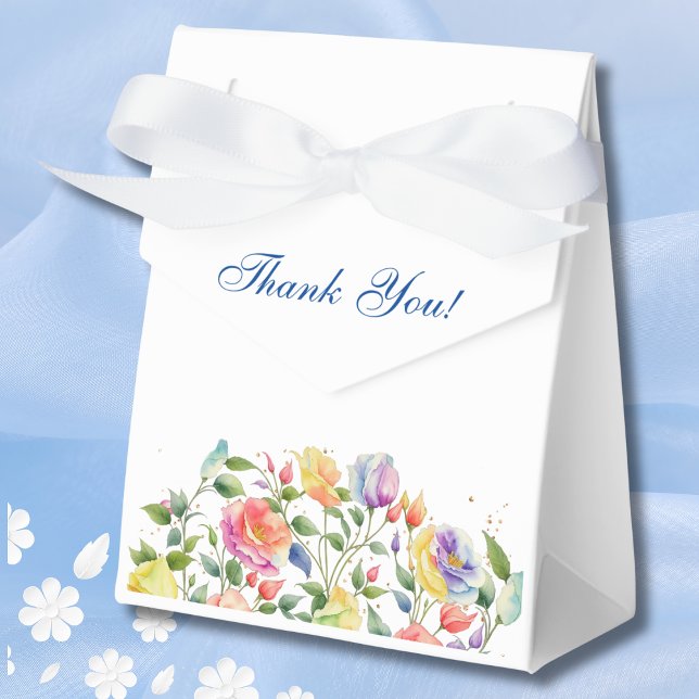 Caixinha De Lembrancinhas Chá de panela Floral Rosa Brilhante Feminina (Criador carregado)