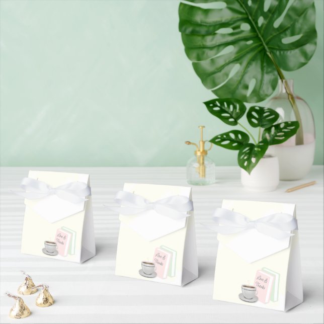 Caixinha De Lembrancinhas Chá & Livros Chá de Panela (Múltiplo)