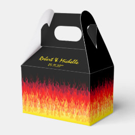 Caixinha De Lembrancinhas Chamas Red Hot Rod