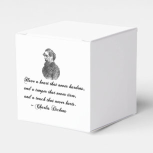 Caixinha De Lembrancinhas Charles Dickens nossas citações do amigo mútuo