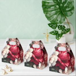 Caixinha De Lembrancinhas Charme Floral Rosa Atemporal