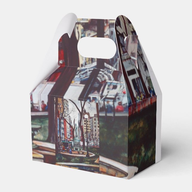 Caixinha De Lembrancinhas Cheiro de Cor do Union Square (Frente)