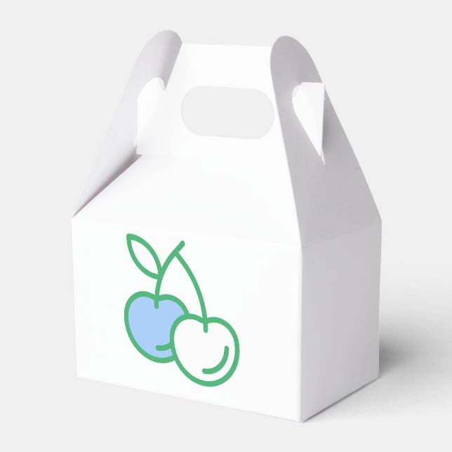 Caixinha De Lembrancinhas Cherry Delight Favor Box (Frente)