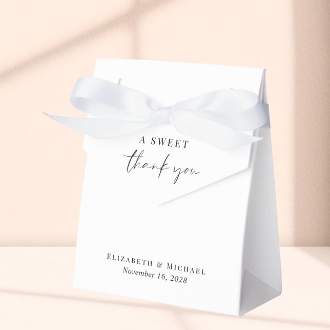 Caixinha De Lembrancinhas Chic A Sweet Obrigado A Casar Boxes (Criador carregado)