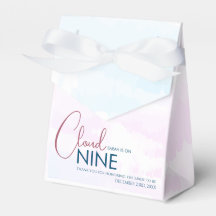 Chic Elegante Noiva no Céu de Bridal Shower Rosa A