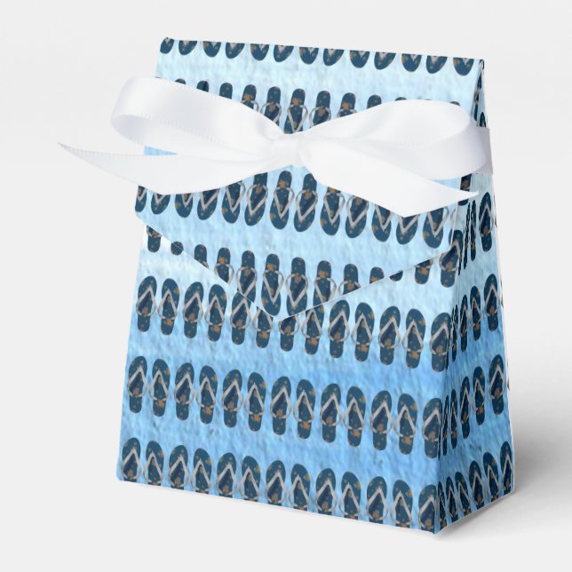 Caixinha De Lembrancinhas Chinelos (Frente)