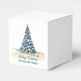 Caixinha De Lembrancinhas Christmas Tree Beach Merry Christmas