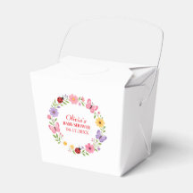 Chuva de Bebê Menina Flor Silvestre Joaninha
