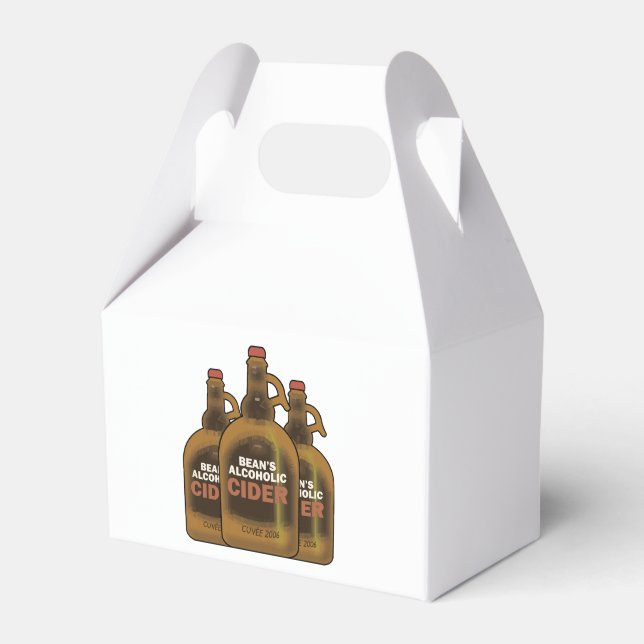 Caixinha De Lembrancinhas Cidra de feijão (Frente)