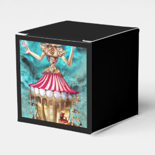 Caixinha De Lembrancinhas Circo Surreal Steampunk Big Top