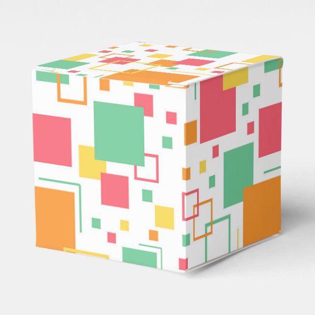 Caixinha De Lembrancinhas Citrino do humor retrô (Frente)