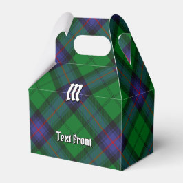 Caixinha De Lembrancinhas Clan Armstrong Tartan Favor Box