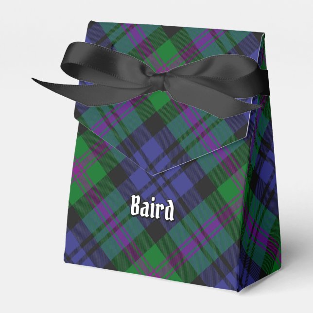 Caixinha De Lembrancinhas Clan Baird Tartan (Frente)