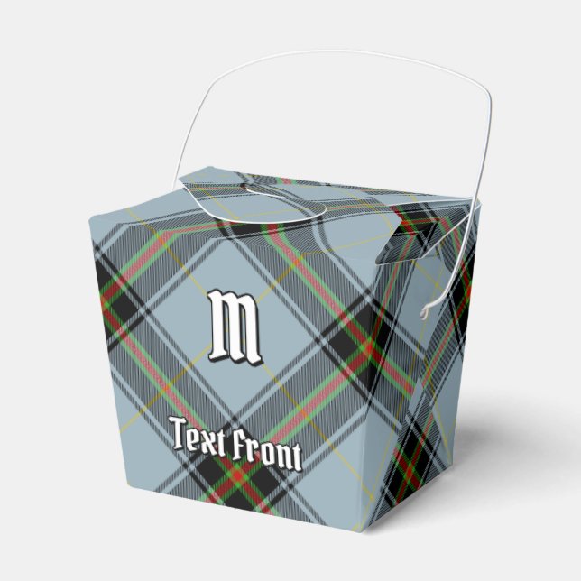 Caixinha De Lembrancinhas Clan Bell Tartan (Frente)
