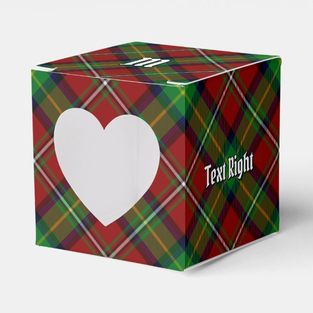 Caixinha De Lembrancinhas Clan Boyd Tartan (Frente)