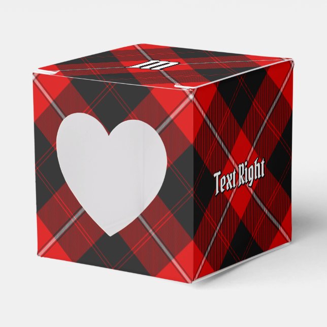 Caixinha De Lembrancinhas Clan Cunningham Tartan (Frente)