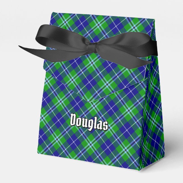 Caixinha De Lembrancinhas Clan Douglas Tartan (Frente)
