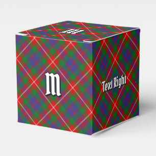 Caixinha De Lembrancinhas Clan Fraser do Favor Lovat Tartan Box
