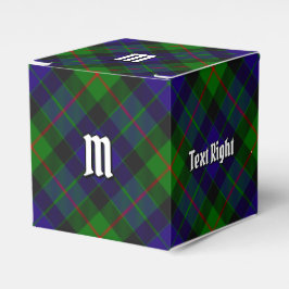 Caixinha De Lembrancinhas Clan Gunn Tartan Favor Box