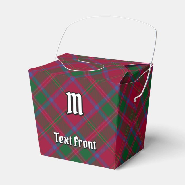 Caixinha De Lembrancinhas Clan MacDougall Tartan (Frente)