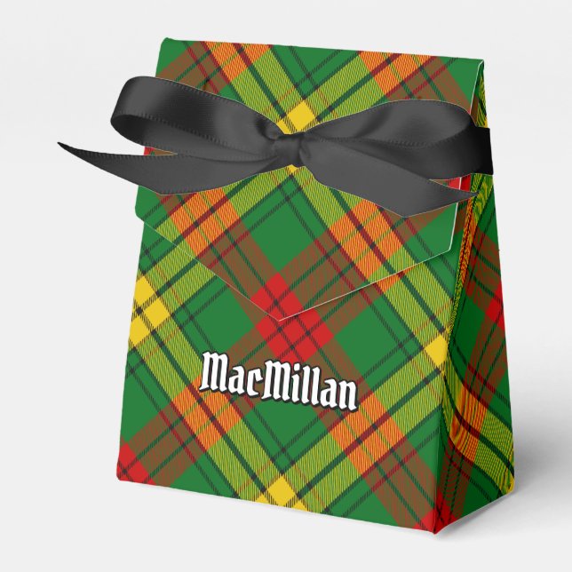 Caixinha De Lembrancinhas Clan MacMillan Tartan (Frente)