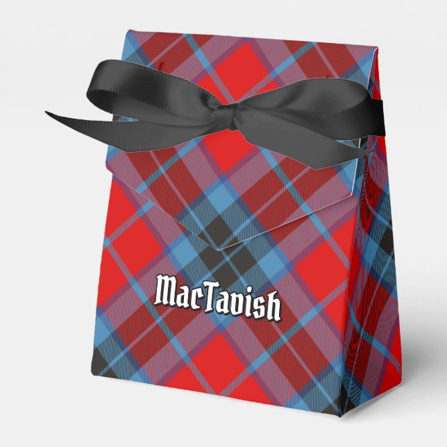 Caixinha De Lembrancinhas Clan MacTavish Tartan (Frente)