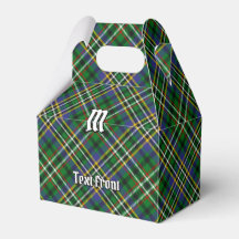 Clan Scott Green Tartan Favor Box