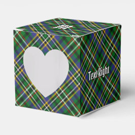 Caixinha De Lembrancinhas Clan Scott Green Tartan Favor Box