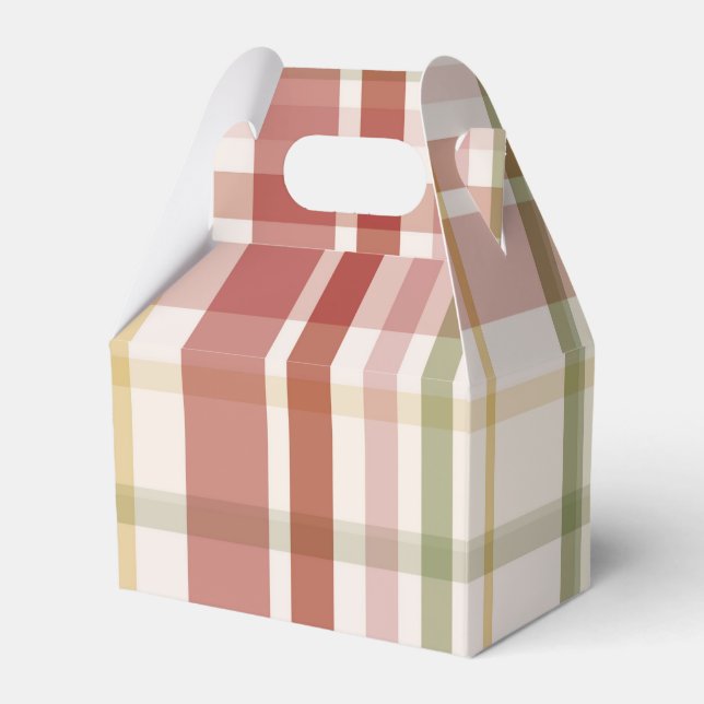 Caixinha De Lembrancinhas Clan Stewart Tartan (Frente)