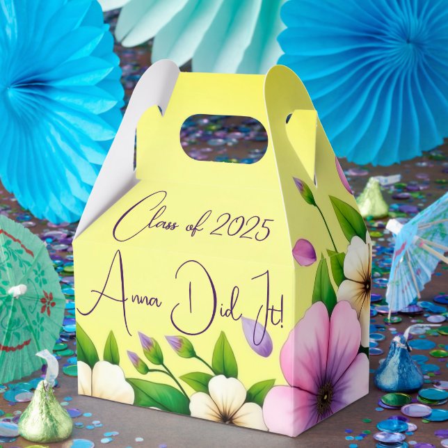 Caixinha De Lembrancinhas Classe Personalizada de 2025 (Festa)