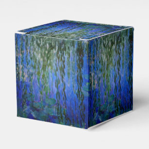 Caixinha De Lembrancinhas Claude Monet - Lírios d'água com salgueiro chorand