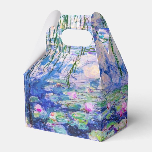 Caixinha De Lembrancinhas Claude Monet - Lírios/Ninfas 1919 (Frente)