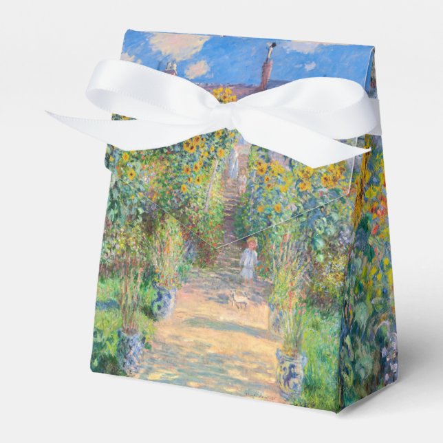 Caixinha De Lembrancinhas Claude Monet - O Jardim do Artista em Vetheuil (Frente)